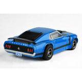 Mustang Boss 302, Blue, HO Scale Slot Car