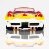 Corvette 1970 Red/Yellow Wildfire HO Scale Slot Car