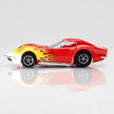 Corvette 1970 Red/Yellow Wildfire HO Scale Slot Car