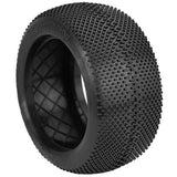 Gridiron 1/8 Truggy Tires w/ Red Inserts, Super Soft Long Wear (2)