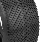 Gridiron 1/8 Truggy Tires w/ Red Inserts, Super Soft Long Wear (2)