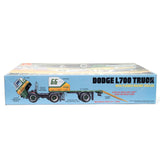 1/25 1966 Dodge L700 Truck Flatbed Racing Trailer Model Kit