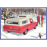 1/25 1963 Ford F-100 Camper Pickup Model Kit