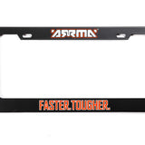 ARRMA Faster. Tougher. Steel License Plate Frame