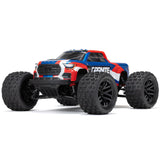 ARRMA 1/18 GRANITE GROM MEGA 380 Brushed 4X4 Monster Truck RTR with Battery & Charger, Blue