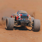 ARRMA 1/18 GRANITE GROM MEGA 380 Brushed 4X4 Monster Truck RTR with Battery & Charger, Blue