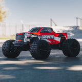 ARRMA 1/18 GRANITE GROM MEGA 380 Brushed 4X4 Monster Truck RTR with Battery & Charger, Red