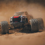 ARRMA 1/18 GRANITE GROM MEGA 380 Brushed 4X4 Monster Truck RTR with Battery & Charger, Red