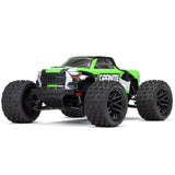 ARRMA 1/18 GRANITE GROM Mega 380 Brushed 4X4 Monster Truck RTR with Battery & Charger, Green