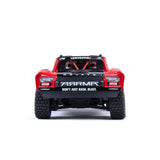 ARRMA MOJAVE GROM MEGA 380 Brushed 4X4 Small Scale Desert Truck RTR with Battery & Charger, Red/Black