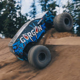 ARRMA 1/10 GORGON 4X2 MEGA 550 Brushed Monster Truck RTR