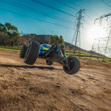 Arrma 1/8 TYPHON 4X4 RTR Brushed Buggy, Blue