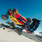 Arrma 1/8 TYPHON 4X4 RTR Brushed Buggy, Yellow
