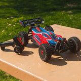 Arrma 1/8 TYPHON 4X4 RTR Brushed Buggy, Red
