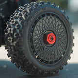 Arrma 1/8 TYPHON 4X4 RTR Brushed Buggy, Red