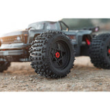 ARRMA Outcast 4X4 4s Brushless 1/10TH 4WD Stunt truck  Gunmetal grey