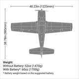 E-flite T-28 Trojan 1.2m with Smart BNF Basic
