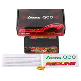 Gens Ace 7.6V 4200mAh 2S 140C LiHV: 5.0mm Bullet redline 2.0