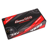 4600mAh 2S 7.4V 60C Shorty: 4mm Bullet