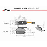 DB777WP Standard Digital Brushless Waterproof Metal Gear Surface Servo