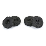 1/24 Pro-Line Super Swamper F/R 1.0" Tires MTD 7mm Blk (4)