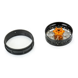 1/4 Pro-Spec Aluminum V2 Bead Front Wheel Black/Gold (1): Promoto-SM