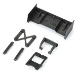1/18 Sector Wing Set and Roof Skids Black: Granite GROM