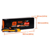 SPMX76S30 7000mAh 6S 22.2V Smart G2 LiPo 30C; IC5