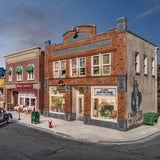 HO Scale, Records & Recruiting Building, Built & Ready