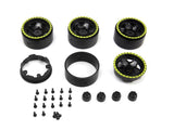 CL-5 Beadlock Wheel 1.2in (Green/4pcs)