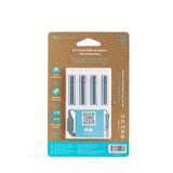 Pale Blue Lithium Ion Rechargeable AAA Batteries 4pk