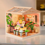 Fresh Flower Shop DIY Miniature House