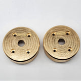 Brass Portal Covers, for SCXPro / Capra / SCX10.3