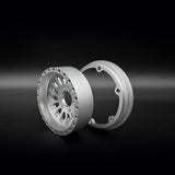 1.9 "Shield" Aluminum "Deep Dish" Beadlock Wheels w/Hubs