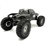Clear "PLAGUE" 1/10th Crawler CompBody Set w/Stickers & Mask