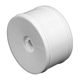 EVO 1/8 Truggy Standard Offset Wheels, White (4)