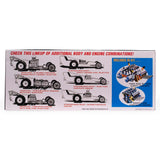 1/25 Fiat Double Dragster Model Kit