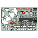 Pro-Line 1/10 VW Full Fender Baja Bug Clear Body: Short Course