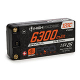 SPMX632S120HT 6300mAh 2S 7.6V Smart Pro Race HV LiPo 120C: 5mm