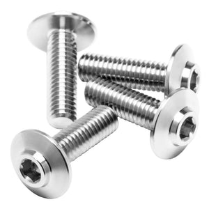 Pro Duty Titanium Screws, Lockdown Head, M3x10, 4pcs