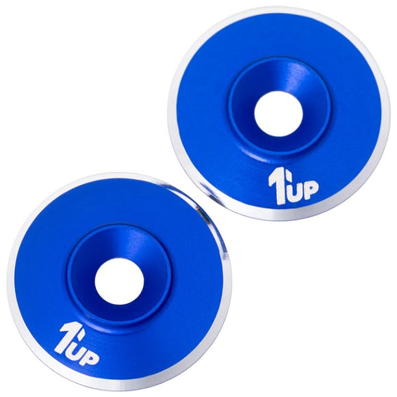 7075 LowPro Wing Washers, M3, Dark Blue Shine