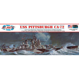 1/490 USS Pittsburgh CA-72 Heavy Cruiser Plastic Model