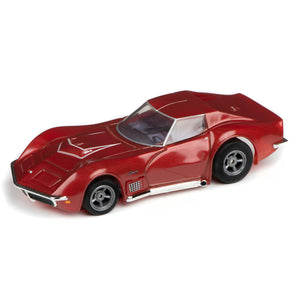 1970 Corvette LT1 Mega G+ Chassis Slot Car, Red Metallic