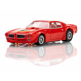 1972 Firebird TransAm, Red, HO Scale Slot Car