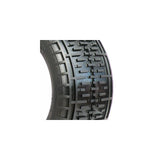 1/10 Rebar Rear Tires, Soft with Red Inserts (2): Buggy