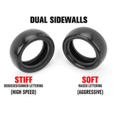 1/10 Void Medium Soft 2WD/4WD Front 2.2" Off-Road Buggy Tires (2)