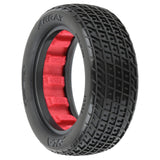 1/10 Array Super Soft 2WD/4WD Front 2.2" Dirt Oval Tires (2)