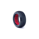 1/8 I-Beam Soft Tires, Red Inserts (2): Buggy