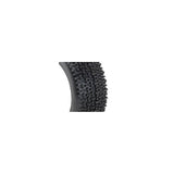 1/8 Cityblock Soft Long Wear Tires, Red Inserts (2): Buggy