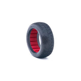 1/8 Impact Soft Long Wear Tires, Red Inserts (2): Buggy